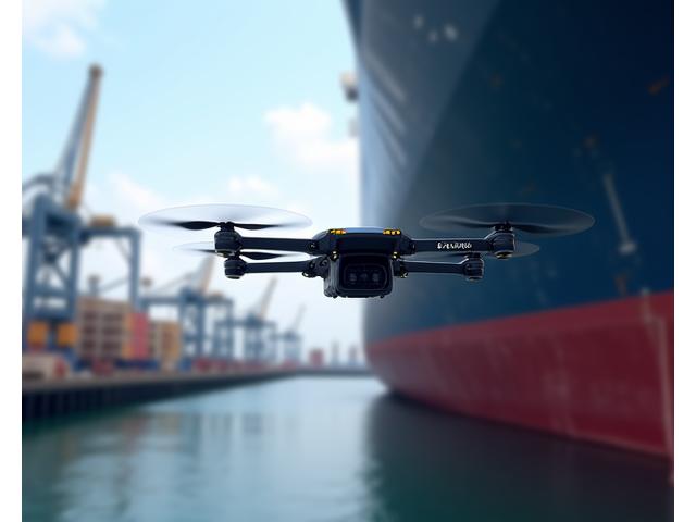 Drones de inspeção autônomos para cascos e infraestrutura