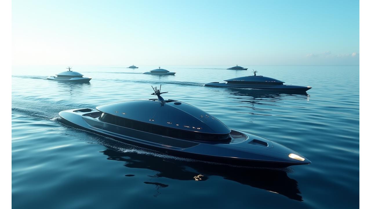 Vídeo de demonstração de embarcações autônomas da Navegante em operação