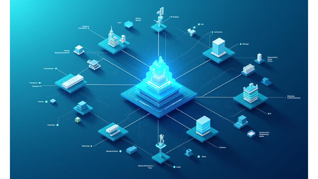Diagrama interativo mostrando a integração de diversas fontes de big data marítimo, incluindo satélites, IoT e APIs externas.