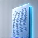 Ícone de geração automática de relatórios pesqueiros oficiais.